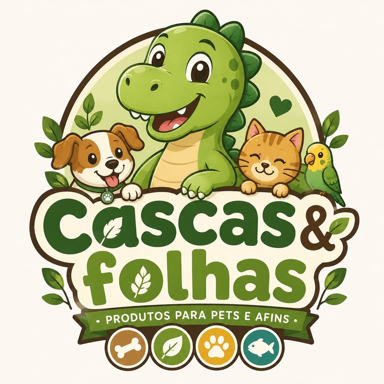 Cascas e Folhas